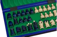 SZACHY KRÓLEWSKIE DUŻE kolor niebieski